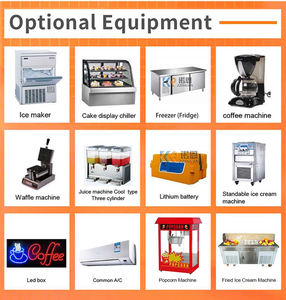 Remorque de restauration mobile commerciale 2025, four à pizza au feu de bois, camion de restauration à vendre - Product Image 3