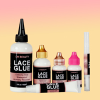 Colle pour perruque en dentelle imperméable à forte tenue, résistante à la transpiration, avec logo personnalisé, pour perruques Lace Front