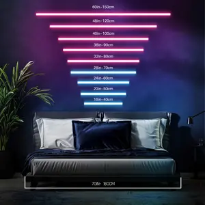 Lumière néon led de fiançailles rapide, pièces, décorative, pour mariage, décoration de fête