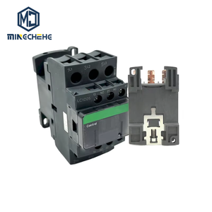 Contactor de CA Modelo LC1D12G7 12A 3 Polos Bobina de CA de 120V para Sistema de Control de Motor de Automatización Industrial Montaje en Riel DIN - Product Image 1