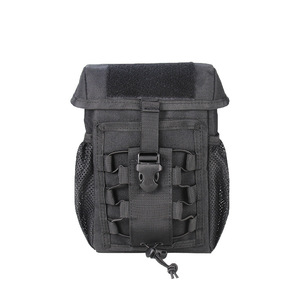 Sac de rangement tactique Molle 1000D avec fermeture éclair pour voyage, alpinisme, cyclisme, bouteille d'eau, sac médical suspendu, sac EDC - Product Image 6