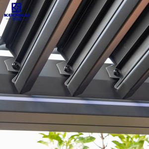 Arches bioclimatiques d'extérieur en aluminium Arbours Pergolas et pont Abri à climat contrôlé pour l'extérieur - Product Image 5