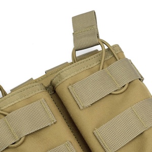 Action Union Tactical Fast Pull Mag Pouch 1000D in Nylon Molle doppio portariviste elastica borsa a Clip per BBgun <span class=keywords><strong>CS</strong></span> - Product Image 3