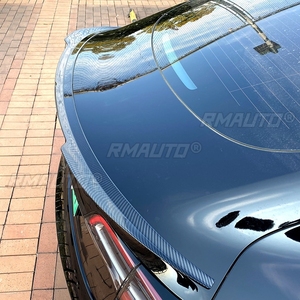 Aileron de coffre arrière noir brillant en ABS pour Tesla Model 3 2017 2018 2019 2020 2021 - Accessoire de style automobile - Product Image 4