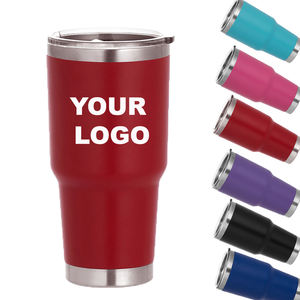 30oz حافظات فولاذية للماء مزدوجة الجدار فراغ معزول السفر كوب بهلوان دائم كوب قهوة عازل للحرارة - Product Image 1