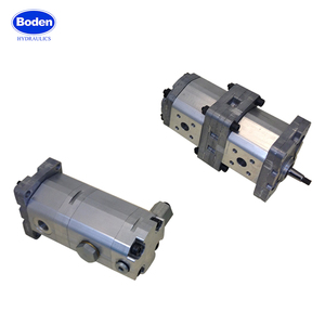 Pompes hydrauliques triples Boden de haute qualité en aluminium et fonte pour excavatrices - Product Image 4