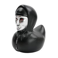 Nouvelle figurine de canard de conte de fées d'Halloween en résine, thème film d'horreur, peinte à la main, décoration artistique de bureau, cadeau créatif