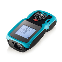 Télémètre laser 40M, précision 2mm, étanche IP54, anti-poussière, laser classe II, piles AAA, arrêt automatique en 60s, écran LCD, garantie 3 ans
