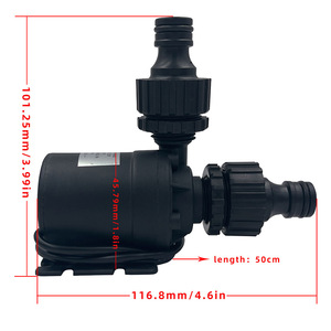 Pompe à eau sans balais DC 12V 24V, pompe submersible pour aquarium, faible bruit, petite pompe de surpression pour aquarium, refroidissement de rocaille - Product Image 4