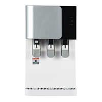 Distributeur d'eau de table coréen populaire à 3 robinets, filtre POU, refroidisseur d'eau chaude/froide, purificateur, plastique, utilisation hôtelière, option UV W2905-3C