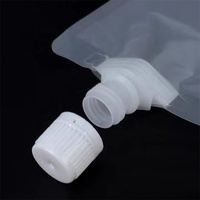 Offre Spéciale personnalisé transparent Bec verseur de café boisson liquide emballage pratique Stand up bec sacs pochette
