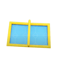 Terrain de volley-ball gonflable en PVC personnalisé portable extérieur piscine commerciale de sports nautiques installation d'amusement flottante