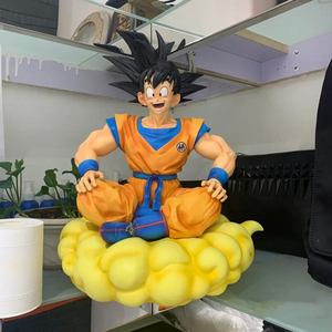 Figura de acción de dragón DBZ de 38CM, Super Saiyan, Son Goku, Nimbus, nube, poste, Nube sentada, posición sentada, modelo de juguete coleccionable - Product Image 2