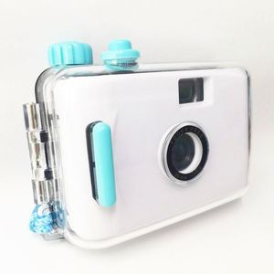Cámara de Fotos con Carcasa Blanca y Verde, Cámara a Prueba de Agua, Múltiples Usos, Ideas Prácticas, Regalo para Niños y Niñas, Novias - Product Image 2