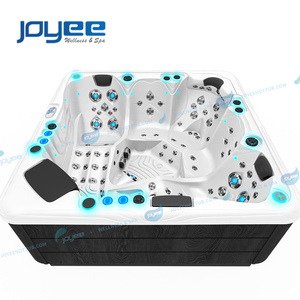JOYEE Jacuzzi tourbillon de jardin de haute qualité Importé Acrylique Balboa Spad Hydrothérapie Bain à remous extérieur avec fonction <span class=keywords><strong>Jakuzzi</strong></span> - Product Image 6