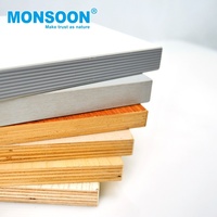 Bande de protection d'angle flexible en PVC imitation bois, imperméable et écologique, épaisseur 0,8 mm-1,5 mm, finition mate/brillante
