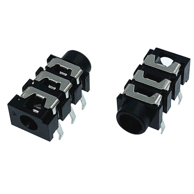 2.5Mm 6.5Mm Audio Jack Mono/Stereo 6.35Mm 3.5 Pcb Mount 7Pin Smd 4Pole Gold Plated Female 3.5Mm Audio Jack Connector