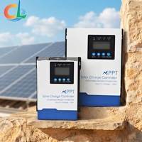 Contrôleur de charge solaire MPPT 230V 120A 60A, régulateur de panneau 12V-96V avec écran LCD et RS485 pour véhicule électrique/système solaire