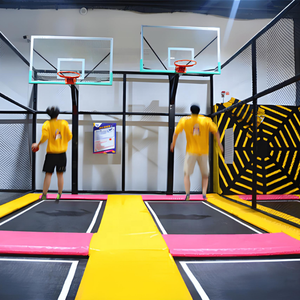 Parc de <span class=keywords><strong>trampoline</strong></span> intérieur arabe de 5000 pieds carrés prix du parc de <span class=keywords><strong>trampoline</strong></span> rebondissant intérieur parc plus piscine éponge à vendre - Product Image 1