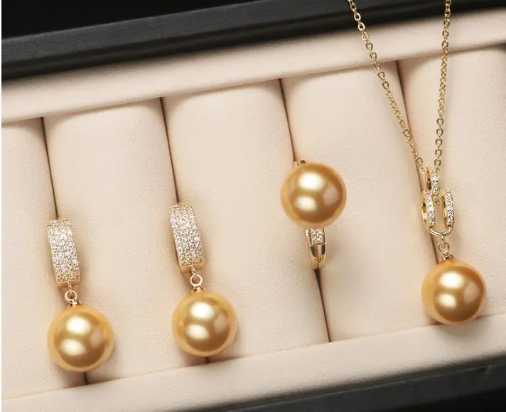 Best selling noble crystal pendant wedding 925 sterling silver luxury cubic zirconia women jewelry set