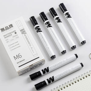 Marcadores Negros de Borrado en Seco, Bajo Olor, Ideales para Escribir en Pizarras Blancas, Vidrio, Material Escolar y de Oficina - Product Image 2