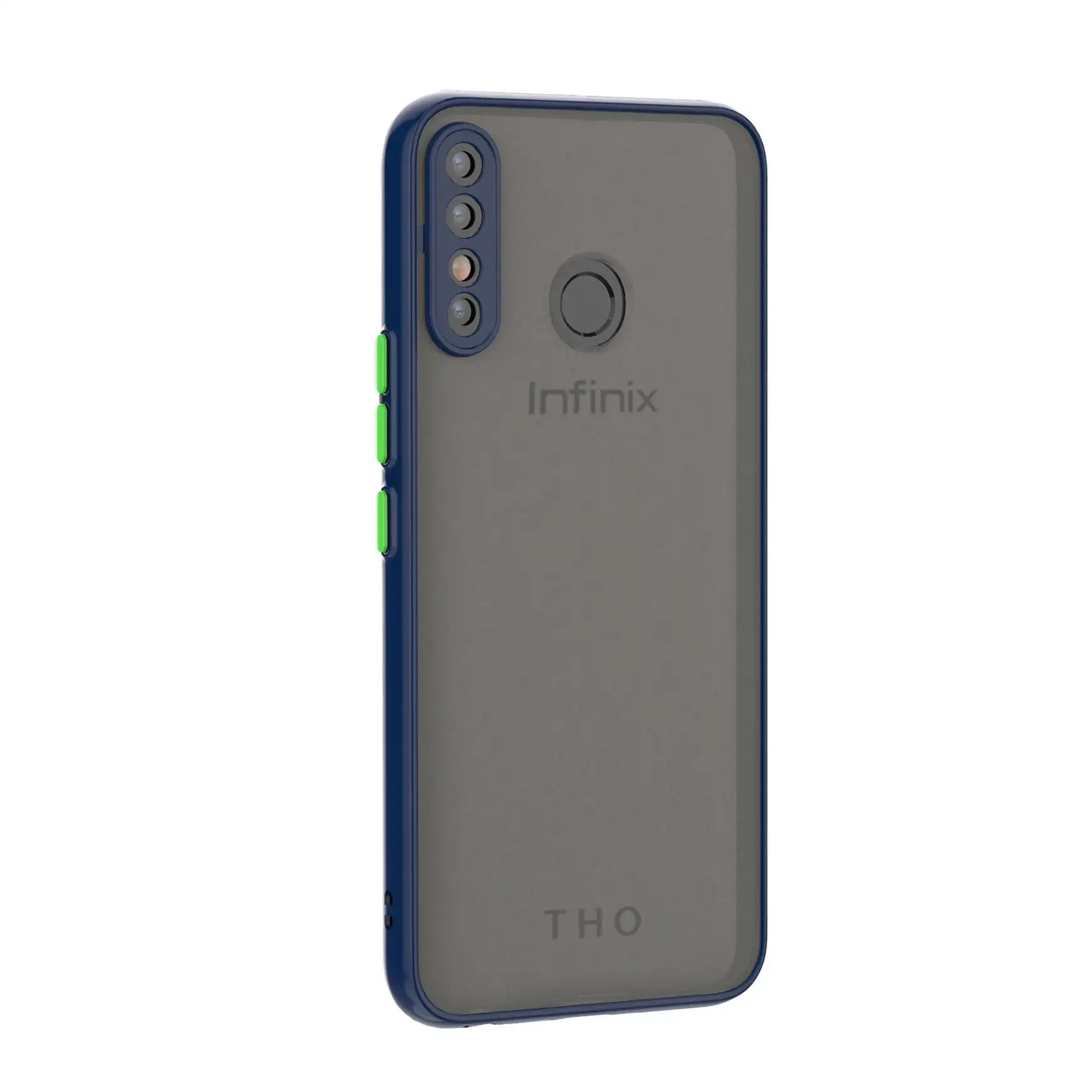 Hot Sale Product Skin Feel Matte Translucent TPU+PC Combo Phone Case For Infinix Hot 10 Lite