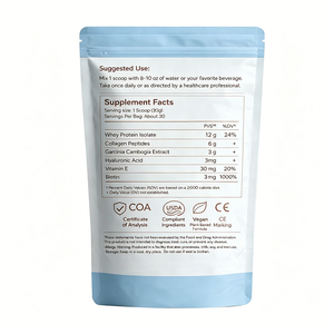 Poudre de protéines de haute pureté à étiquette privée OEM, mélange personnalisé, GMP, biologique - Product Image 3