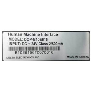 Écran tactile HMI TFT LCD Delta DOP-B10E615 10 pouces avec interface Ethernet pour applications de contrôle - Product Image 5