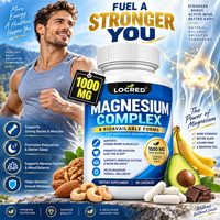 Capsules de complexe de magnésium 90 % personnalisables – Soutien à la relaxation et supplément énergétique – Fabricant en marque blanche