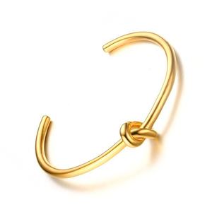 4 colori Linsa gioielli Hyperbole bracciali annodati a forma di <span class=keywords><strong>cuore</strong></span> in <span class=keywords><strong>acciaio</strong></span> inossidabile braccialetti donna - Product Image 4