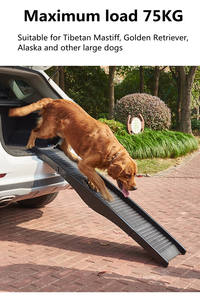 Stabiele En Ondersteunende Pp Opvouwbare Pet Stappen Trappen Voor Katten En Honden Outdoor Gemakkelijk Winkel Huisdier Stap Ladder - Product Image 3