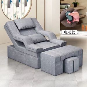 Cómoda <span class=keywords><strong>Cama</strong></span> <span class=keywords><strong>de</strong></span> Masaje Eléctrica Plegable Moderna y Portátil con Funciones <span class=keywords><strong>de</strong></span> Spa para Pies, Pedicura, Uñas y Pestañas para Uso Comercial en Salones - Product Image 5