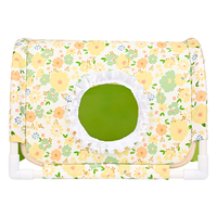 Nouveau style, tunnel cachette stable et lavable pour petits animaux : cochon d'Inde, hamster, chinchilla, lapin pygmée, furet