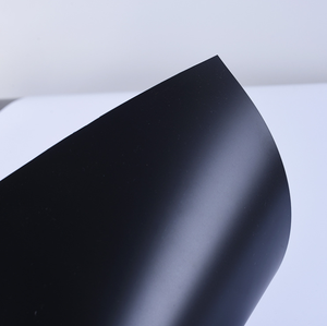 Rouleau de feuille de film <span class=keywords><strong>PVC</strong></span> personnalisé de haute qualité Service de traitement de coupe noir rigide écologique 0.25-2.00mm - Product Image 1