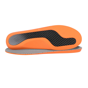 Plantillas Deportivas Ortholite Planas de Fibra de Carbono con Ventilación, Placas de Carbono con Ventilaciones Cortadas con Láser, Doradas, para Alivio de la Fascitis Plantar - Product Image 3