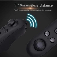 Manette sans fil BT VR pour PC/mobile avec moteur de vibration, bouton Turbo, gyroscope six axes et garantie d'un an