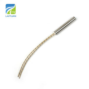 Laiyuan 48V 150W 12.5 * 80mm SUS304電気発熱体モールドカートリッジヒーター、内部リード線付き - Product Image 3