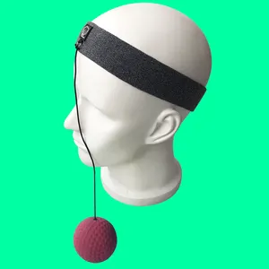 Boks Refleks Topu Hız Eğitim Boks Refleks Topu silikon kafa bandı
