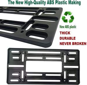 Support universel de <span class=keywords><strong>plaque</strong></span> d'<span class=keywords><strong>immatriculation</strong></span> avant, support de <span class=keywords><strong>plaque</strong></span> d'<span class=keywords><strong>immatriculation</strong></span> pour pare-choc avant - Product Image 3