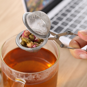 Infusore da tè a forma di palla da teiera in acciaio inossidabile con manico lungo da 4.5CM - Product Image 3