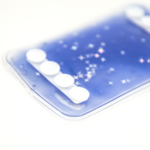 Funda Refrigerante para Teléfono con Patrón de Estrellas Azules, Material de Cambio de Fase para Aliviar la Temperatura de Dispositivos Móviles - Product Image 5