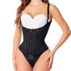 Novedades 2026: Fajas Moldeadoras para Mujer con Control Abdominal, Postquirúrgicas, Bodys Colombianos Tipo Tanga con Aros y Cremallera - Product Image 1