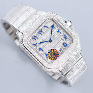 Montre mécanique automatique de luxe pour homme en moissanite Mouvement automatique Marque Montres de luxe Montres mécaniques de créateur pour femme - Product Image 2