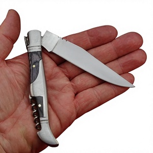 Cuchillo plegable de bolsillo Laguiole de alta calidad en hoja de acero inoxidable - Product Image 4