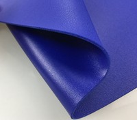 Cuir PU végétalien écologique double face, couleur unie, résistant à l'abrasion, imperméable, anti-moisissure, pour meubles, artisanat, ceintures, bureaux