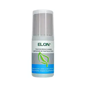 Le plus récent spray nettoyant d'écran 2 en 1 60ml kit de nettoyage d'écran nettoyeurs d'ordinateur nettoyant d'écran naturel solution naturelle liquide