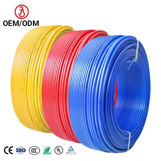 Factory Price Single Core Pvc House Wiring Building Wire 1.5mm 2.5mm 4mm 6mm 10mm 16mm Copper Electrical Cable