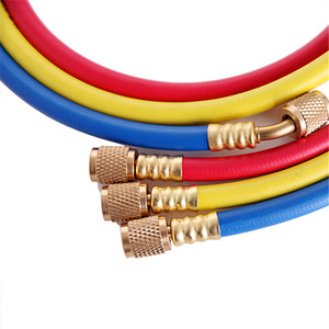 Refrigeration Charging Hose Refrigerant <strong>Gas</strong> R22 <strong>R134</strong> R410A OEM ODM - Product Image 4
