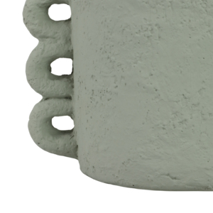 Vaso Decorativo con Manico ad Arco per Soggiorno, Mensola, Patio, Contenitore per Piante in Ceramica da 6 Pollici - Product Image 4