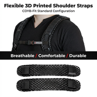 Exosquelette de soutien lombaire et dorsal flexible avec cadre élastique, support ergonomique pour le levage, le pliage et la réduction de la fatigue au travail